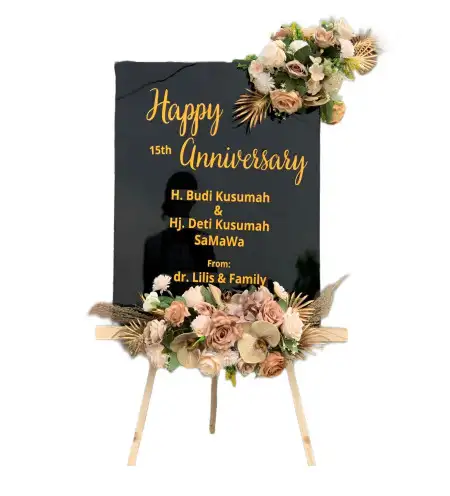 Papan Bunga Akrilik Sumberkejayan