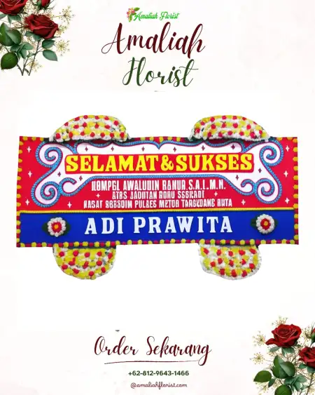 Papan Bunga Ucapan Selamat Sumberkejayan